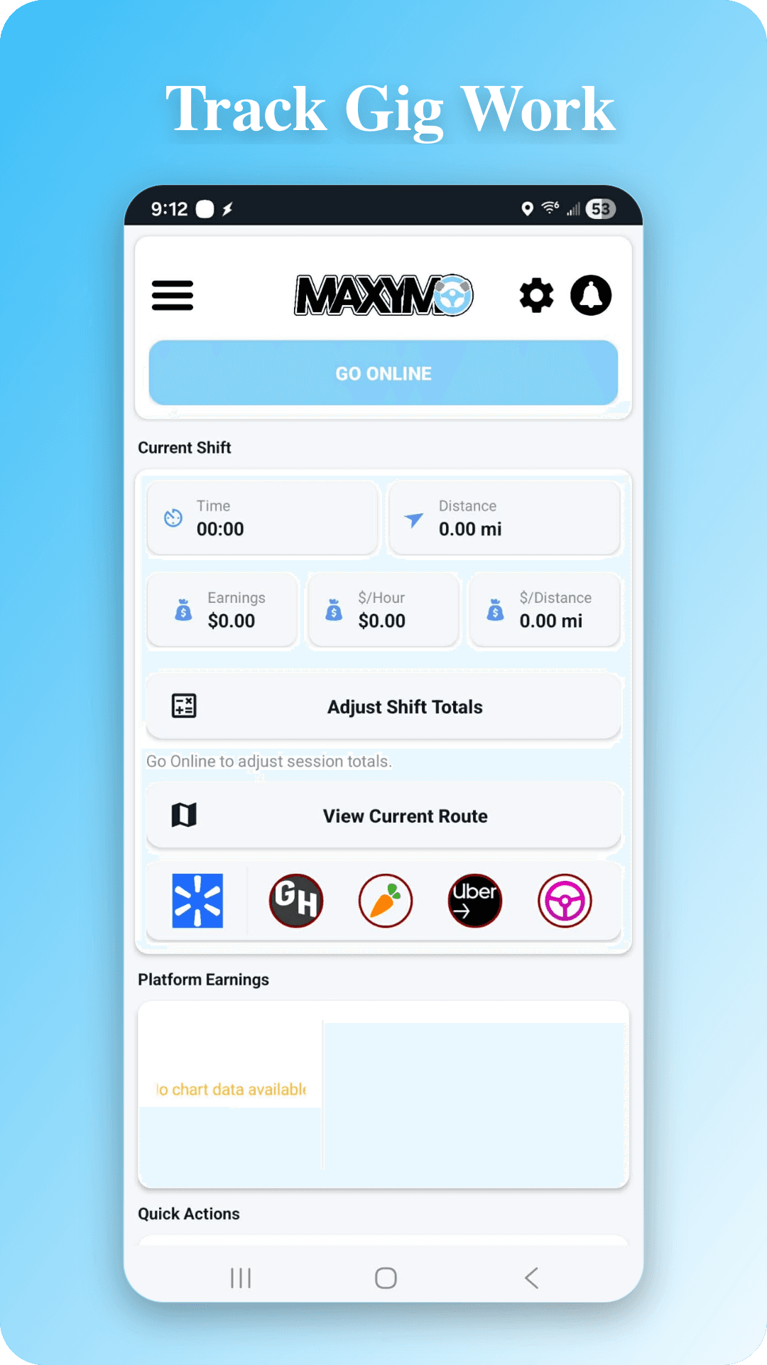 App screenshot preview